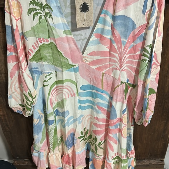 Colorful Midi Dress - Picture 4 of 4